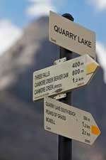 quarry lake signs